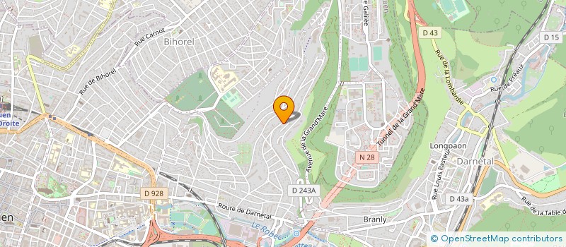 localisation de l'entreprise K&S AUTOMOBILE à ROUEN