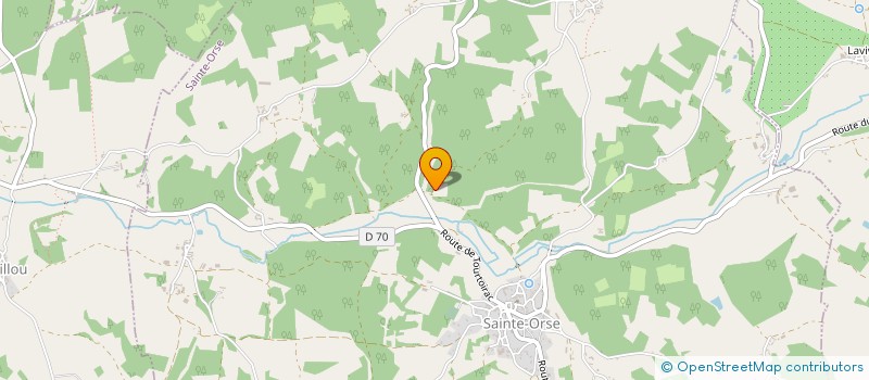 localisation de l'entreprise K'S BLUES TRUNK BAND  BRIVE-LA-GAILLARDE