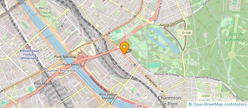 localisation de l'entreprise K.S.D.S  CHARENTON-LE-PONT