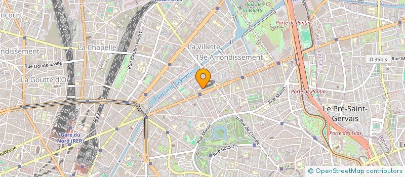 localisation de l'entreprise K.S. DISTRIBUTION  PARIS