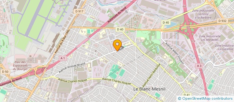 localisation de l'entreprise K.S FASHION  LE BLANC-MESNIL