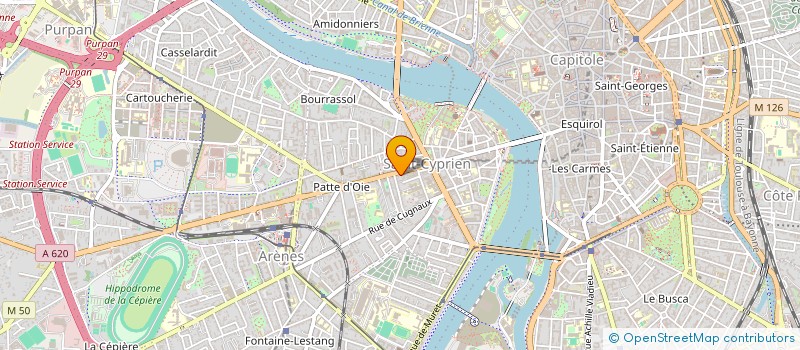 localisation de l'entreprise K.S.K  TOULOUSE