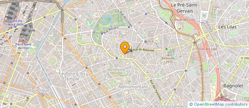 localisation de l'entreprise K S L BATIMENT  PARIS