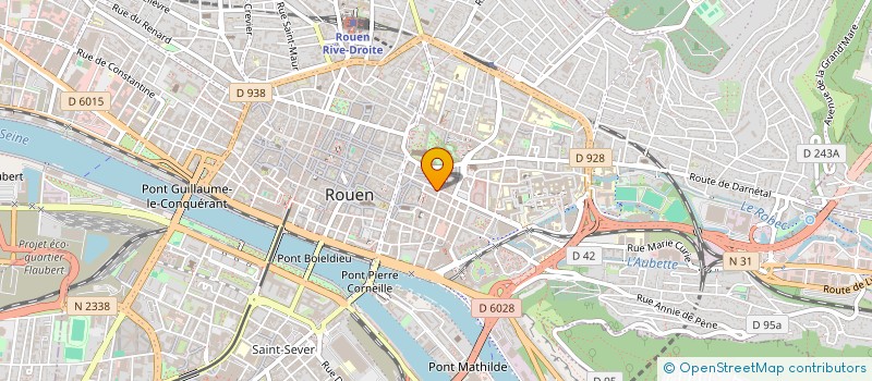 localisation de l'entreprise K.S.M à ROUEN