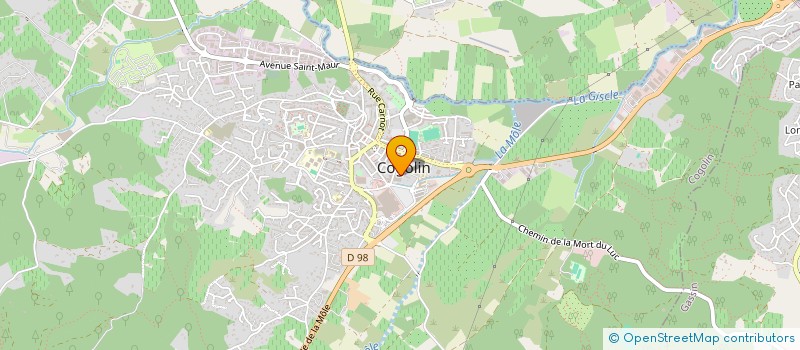 localisation de l'entreprise K S MICHELE B  COGOLIN