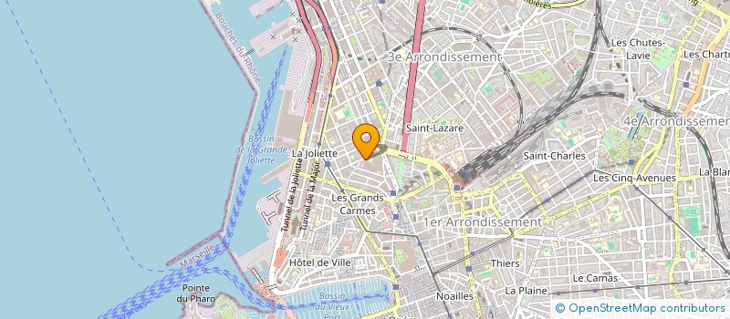 localisation de l'entreprise K.S.P.G. à MARSEILLE