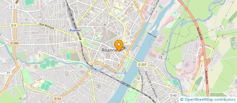 localisation de l'entreprise K-S-YOU à ROANNE