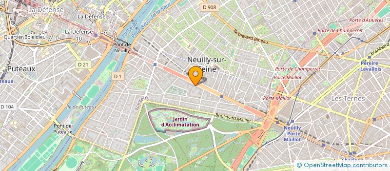 localisation de l'entreprise K-SANTE HOLDING à NEUILLY-SUR-SEINE