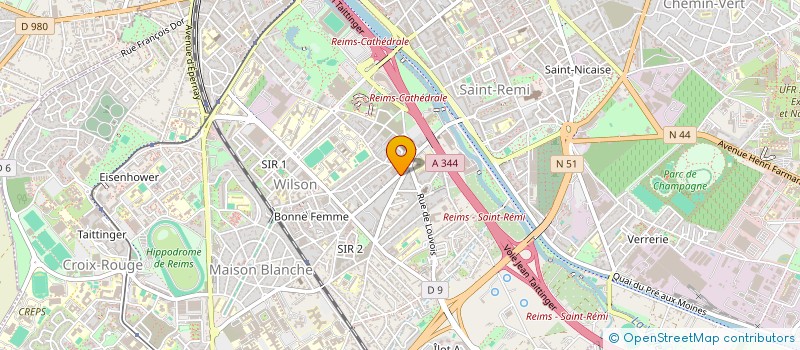 localisation de l'entreprise K-SDALE 51  REIMS