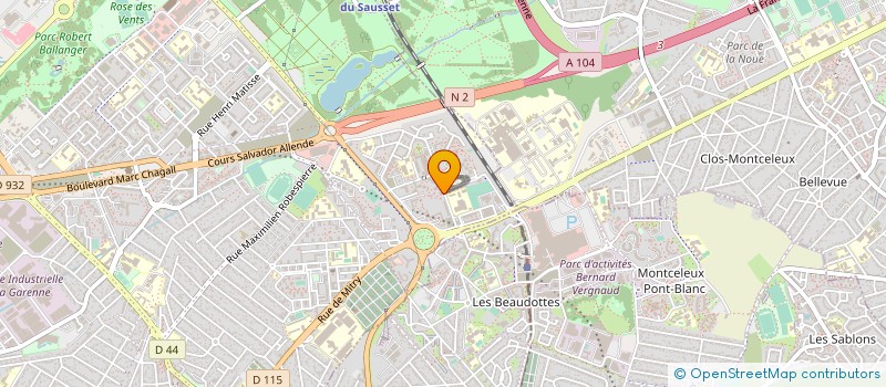 localisation de l'entreprise K-SERVICES à AULNAY-SOUS-BOIS