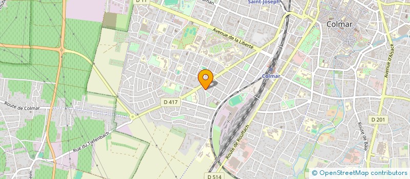 localisation de l'entreprise K-SET  COLMAR