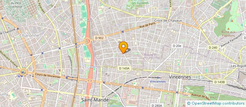 localisation de l'entreprise K-SIS CONSEIL à MONTREUIL