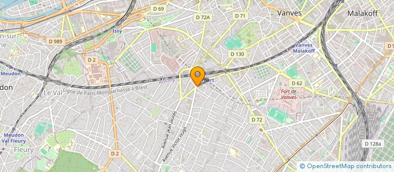 localisation de l'entreprise K STAR TECHNOLOGIE à CLAMART