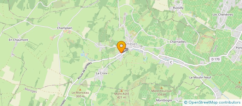 localisation de l'entreprise K-STONE  JAMBLES