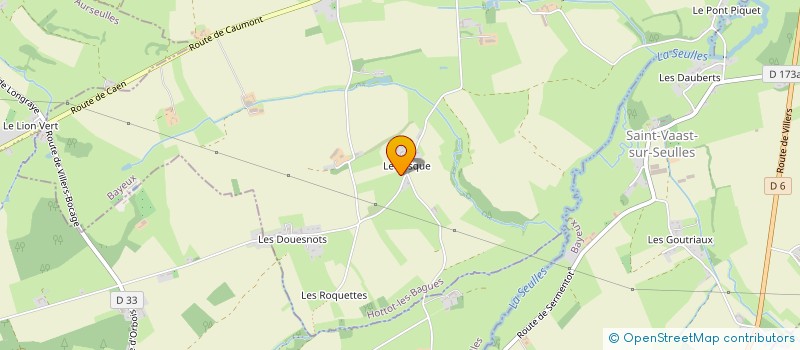 localisation de l'entreprise K'STOR  HOTTOT LES BAGUES