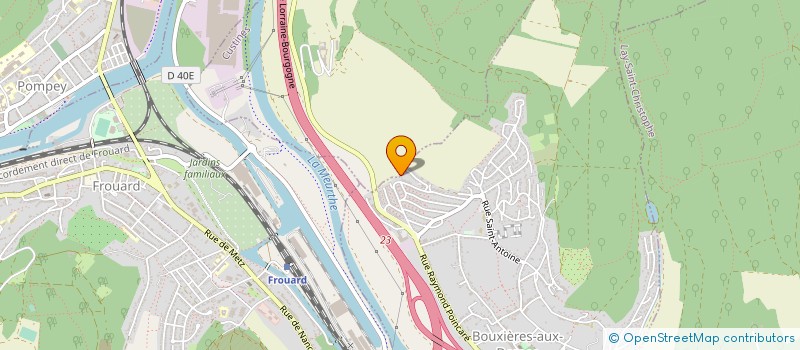 localisation de l'entreprise K.T.C  BOUXIERES-AUX-DAMES