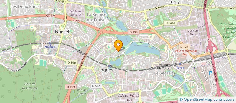 localisation de l'entreprise K.T. ELEC SAS à LOGNES