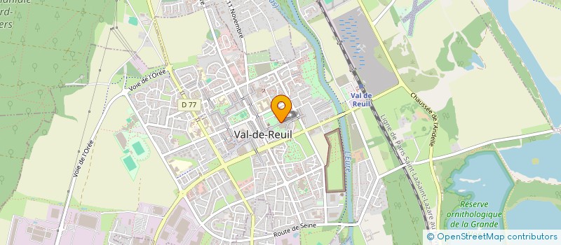 localisation de l'entreprise K T N RENOV à VAL-DE-REUIL