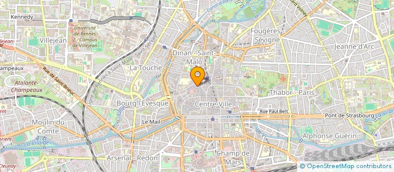 localisation de l'entreprise K.T.O.  RENNES