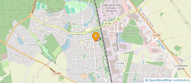 localisation de l'entreprise K-TECH  SAVIGNY-LE-TEMPLE