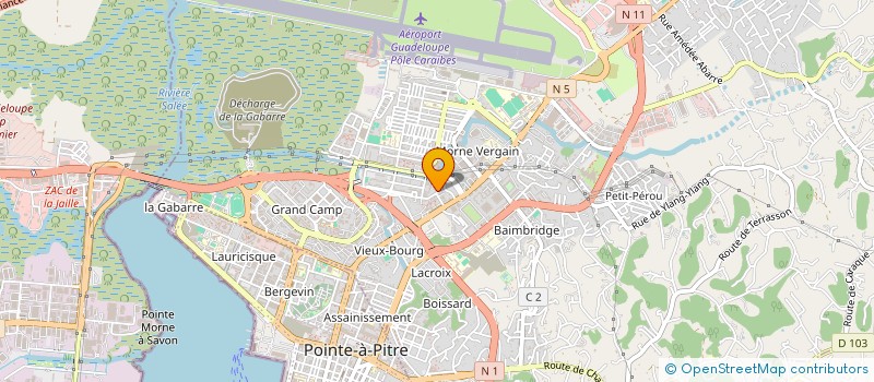 localisation de l'entreprise K'TLEA à LES ABYMES