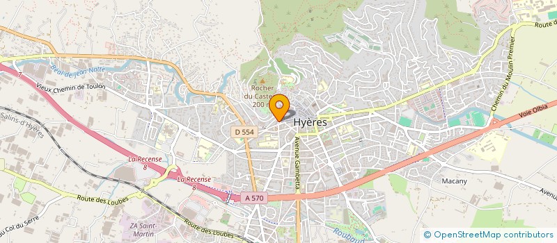 localisation de l'entreprise K-TRAD  HYERES