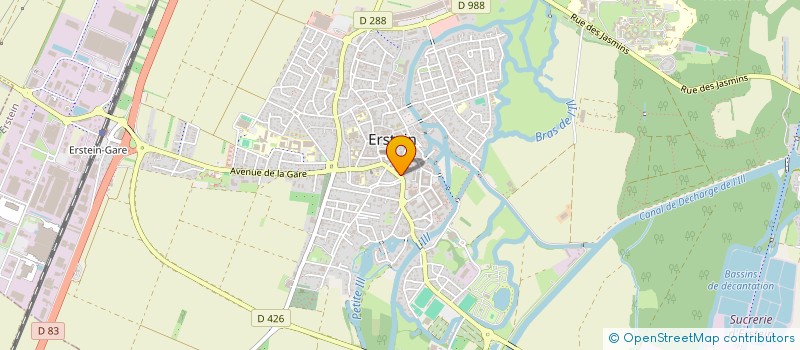 localisation de l'entreprise K-TRUST  ERSTEIN