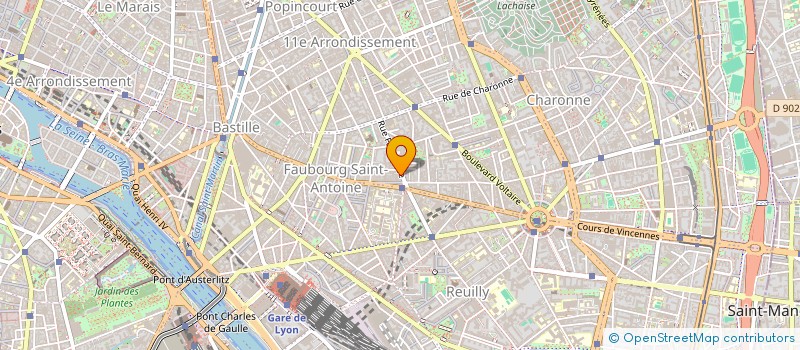 localisation de l'entreprise K.U.B.U.  PARIS