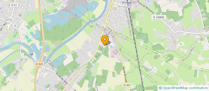 localisation de l'entreprise K.U.K HOLDING  ARNAGE