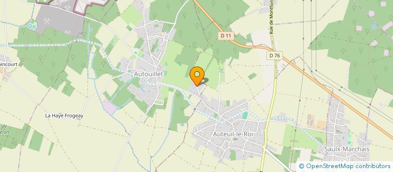 localisation de l'entreprise K.V. BRETAGNE  AUTOUILLET