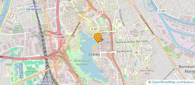 localisation de l'entreprise K.V IT CONSULTING  CRETEIL