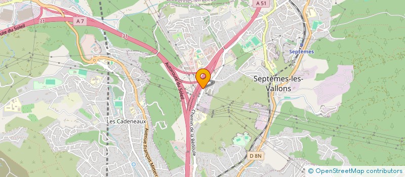 localisation de l'entreprise K.V.R.P. à SEPTEMES-LES-VALLONS