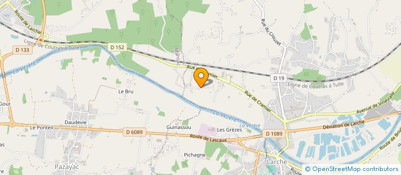 localisation de l'entreprise K'VALKIDS  SAINT-PANTALEON-DE-LARCHE