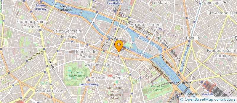 localisation de l'entreprise K.VOS.VINS à PARIS