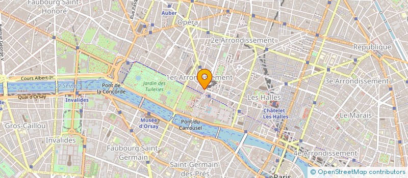 localisation de l'entreprise K.W.2 à PARIS
