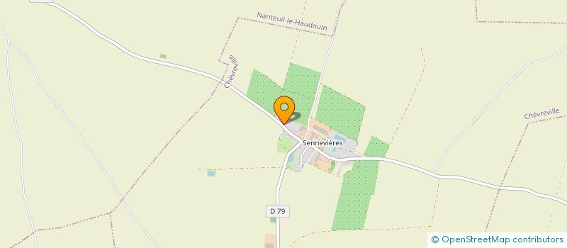 localisation de l'entreprise K.W ASSAINISSEMENT  CHEVREVILLE