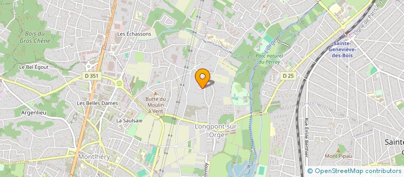 localisation de l'entreprise K.W.P ET SERVICES à LONGPONT-SUR-ORGE