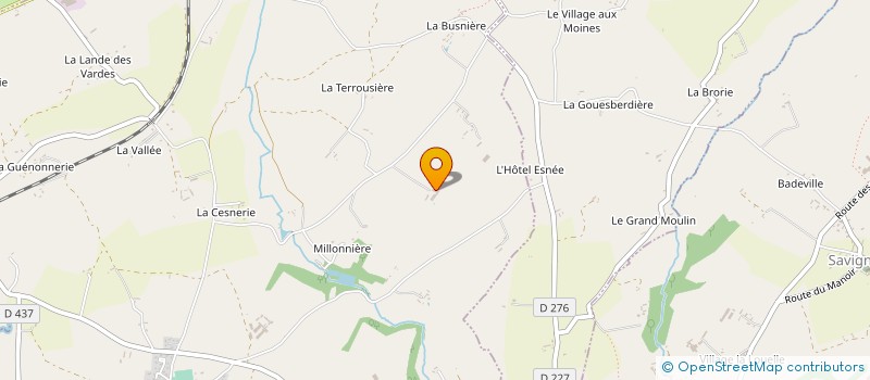 localisation de l'entreprise K-WASH  GOUVILLE-SUR-MER