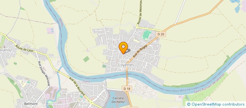 localisation de l'entreprise K WASH SA à LOYETTES