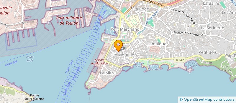 localisation de l'entreprise K.ZIMYR à TOULON