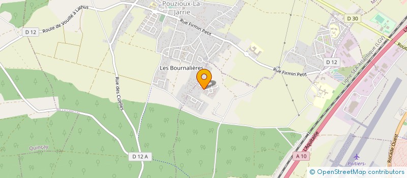 localisation de l'entreprise K.ZOUNONGMA à BIARD