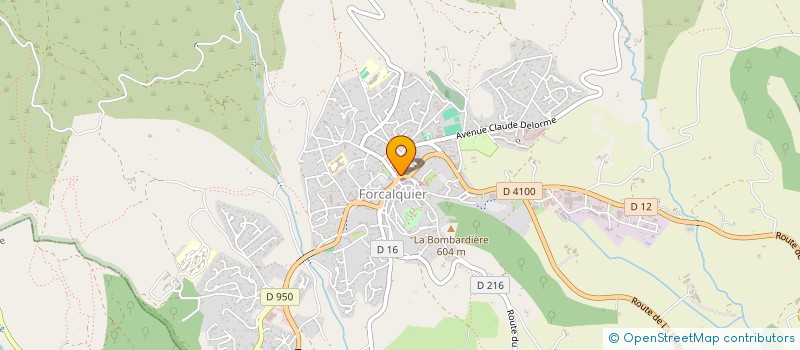 localisation de l'entreprise K1 à FORCALQUIER