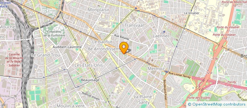 localisation de l'entreprise K1 GROUP SAS  LYON