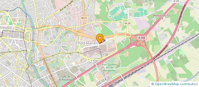 localisation de l'entreprise K1000P AUDIT à MONTPELLIER