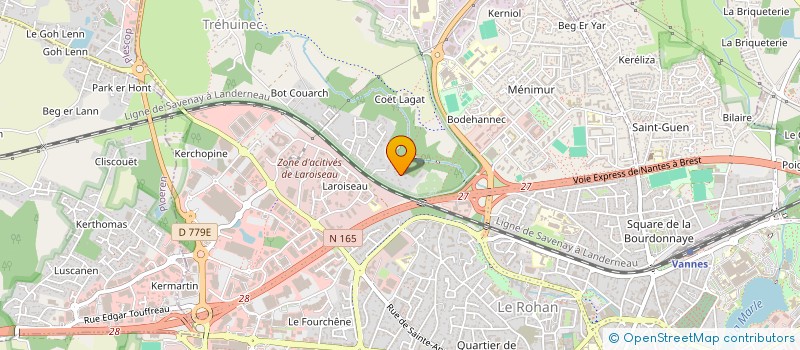 localisation de l'entreprise K18 INVEST à VANNES