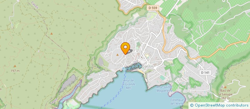 localisation de l'entreprise K2 à CASSIS