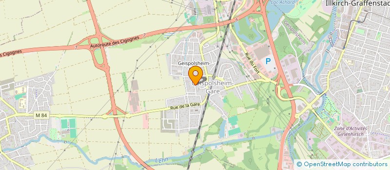 localisation de l'entreprise K2  GEISPOLSHEIM