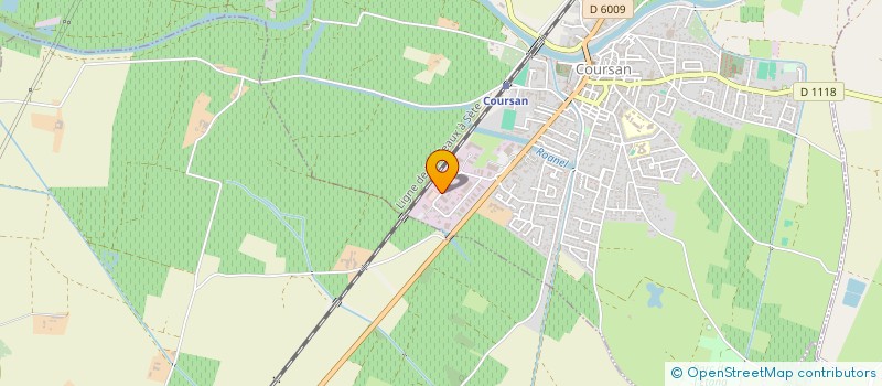 localisation de l'entreprise K2 BATIMENT à COURSAN