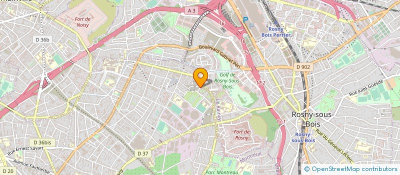 localisation de l'entreprise K2-CONSULTING à MONTREUIL