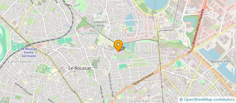 localisation de l'entreprise K2 ENERGIES SME à LE BOUSCAT
